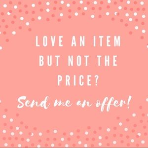 Open to reasonable offers!